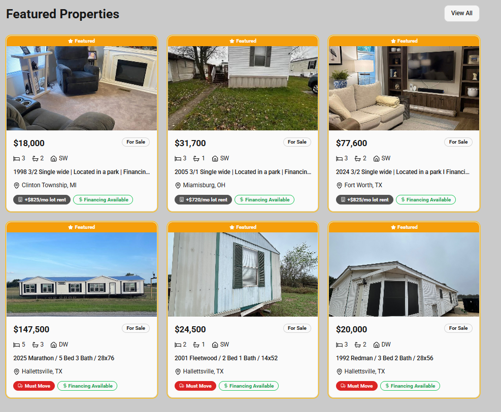 Featured homes